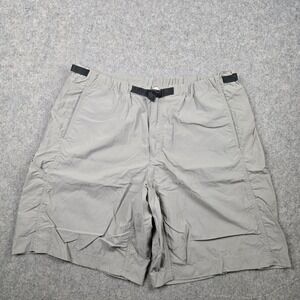 Patagonia Gi II Shorts Mens XL Grey Belted Nylon Hiking Outdoor Gorpcore